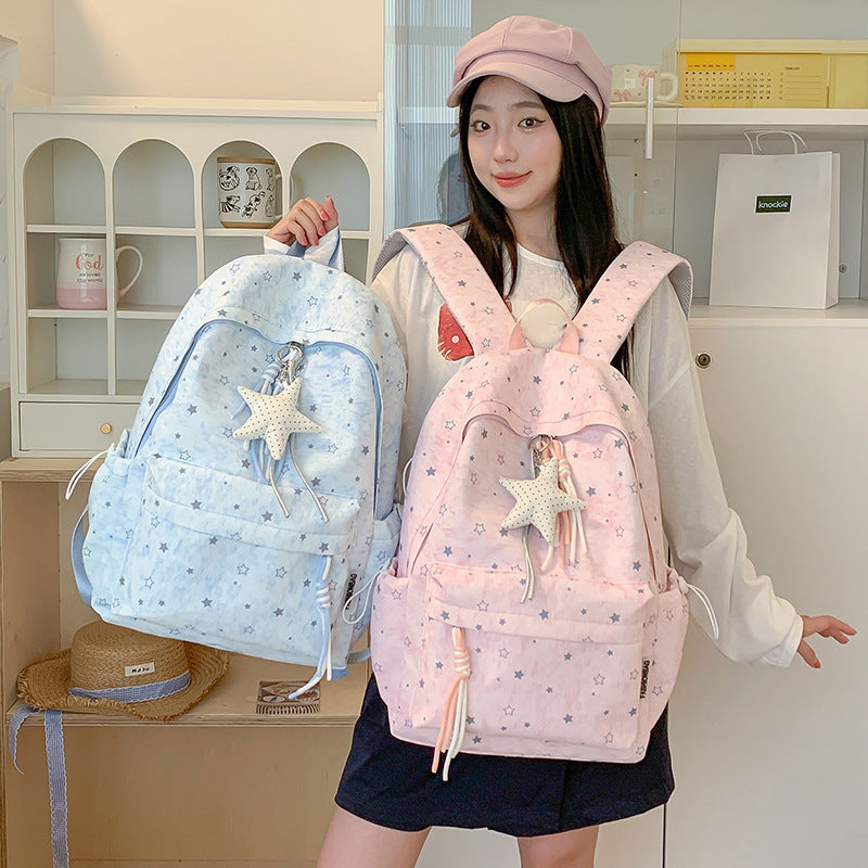 Star-Patterned Casual Backpack Stornfield 1791204705
