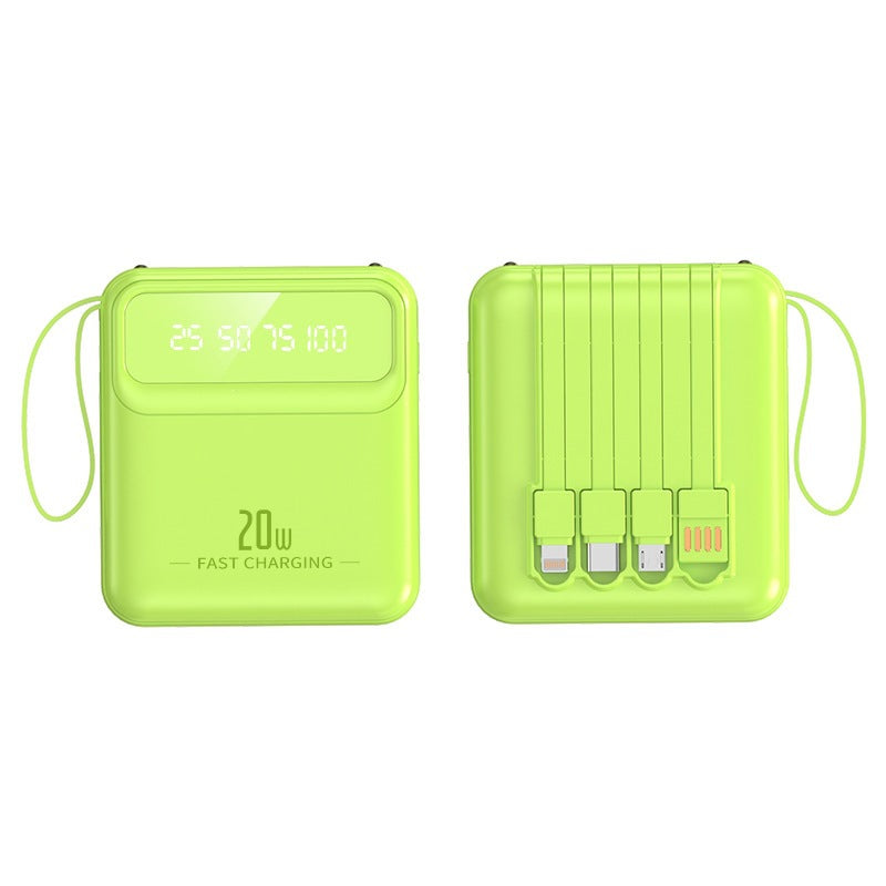 Portable power bank with integrated multifunction charging technology Stornfield