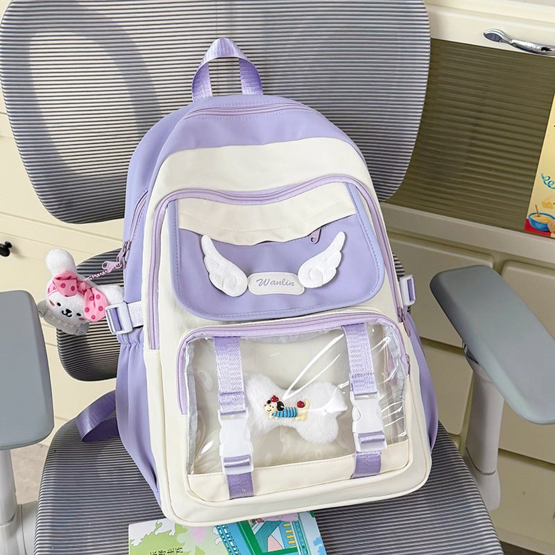 Multi-Pocket Transparent Backpack Stornfield