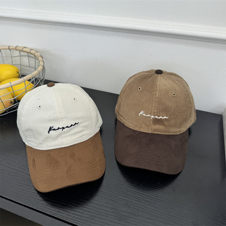 Men's Corduroy Brimmed Baseball Cap Stornfield