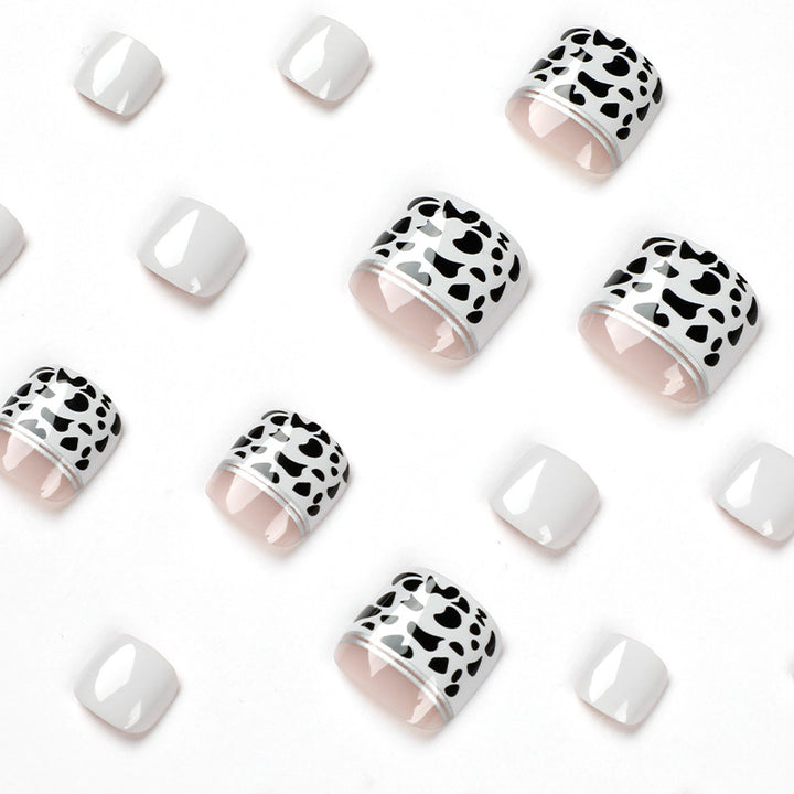 Luxury Toenail Art with Trendy Leopard Pattern Stornfield
