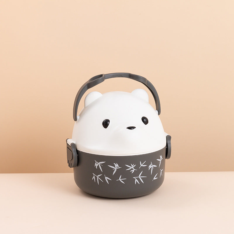 Cute Panda-Themed Food Storage Container