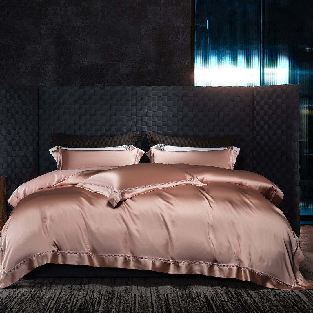 Luxury Mulberry Silk Duvet Cover and Pillowcase Set