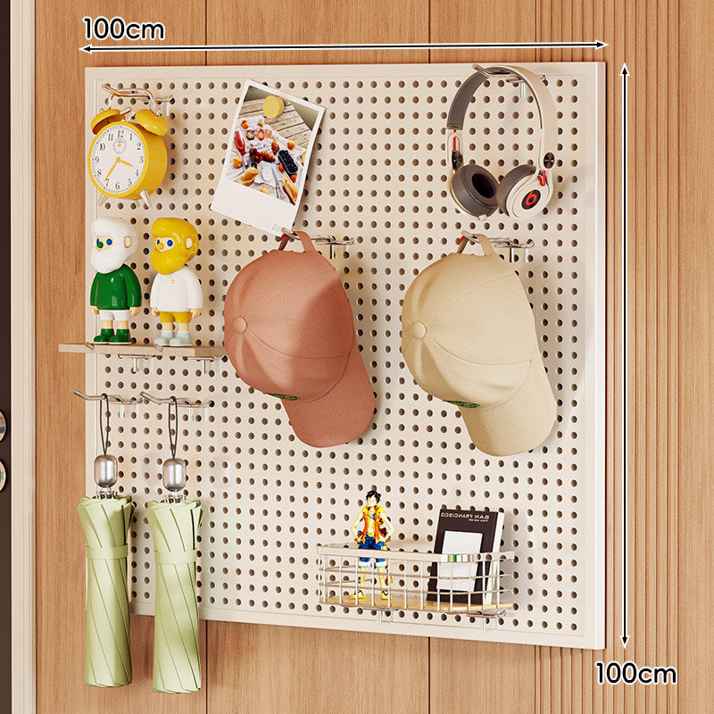 Wall-Mounted Pegboard Organizer