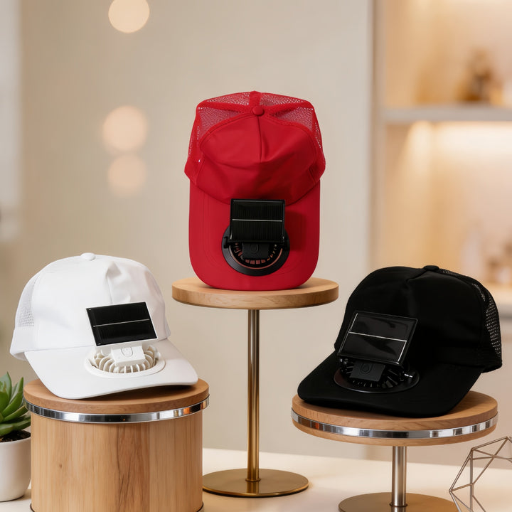 Ladies Cooling Sun Hat with Integrated Fan Stornfield
