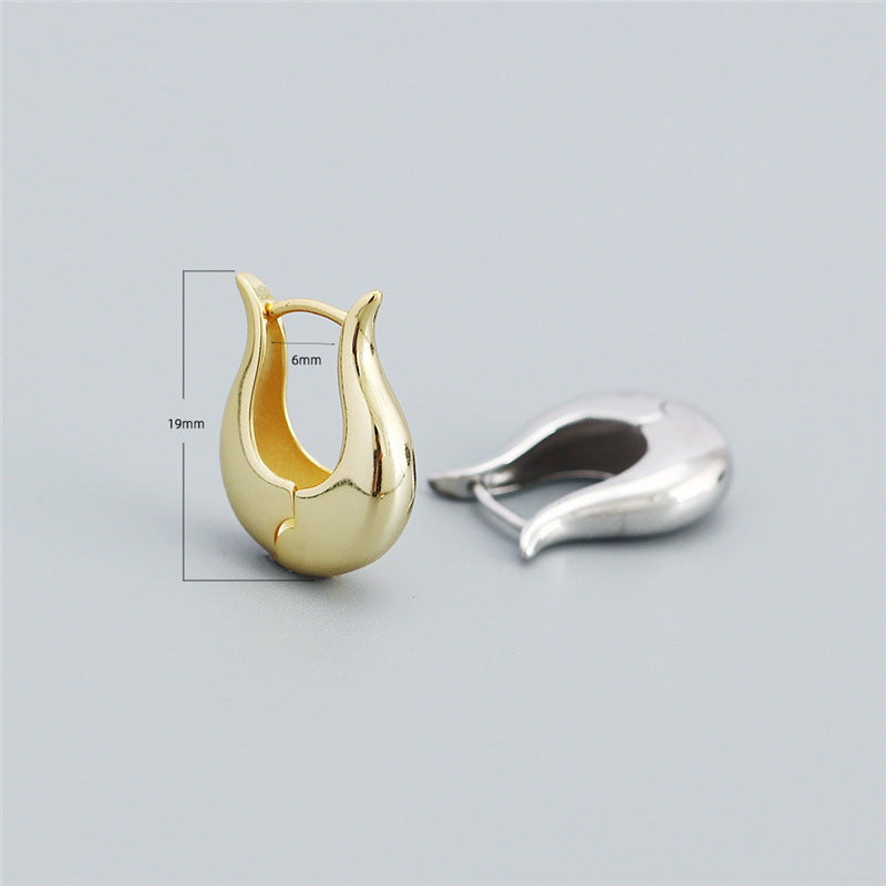 Fashionable earrings made of high-quality stainless steel Stornfield