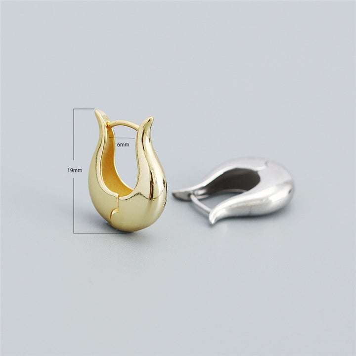 Fashionable earrings made of high-quality stainless steel Stornfield