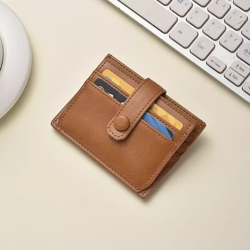 Minimalist Leather Card Holder Stornfield