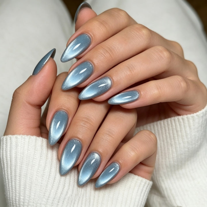 Stiletto Press-On Nail Set with Glossy Gradient Finish Stornfield