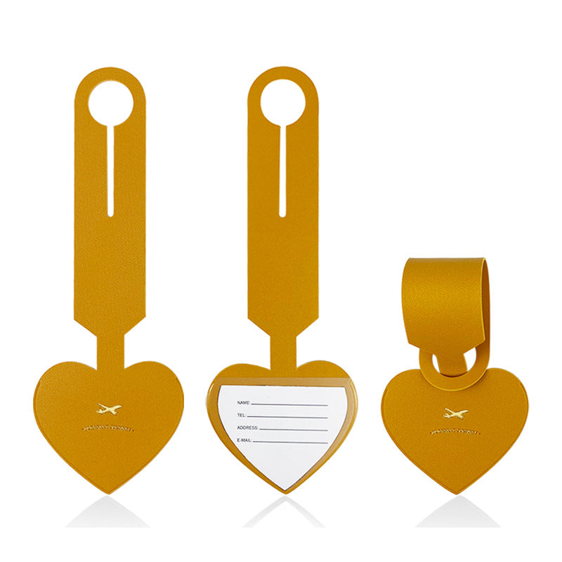 Heart-Shaped Luggage Identification Tag Stornfield
