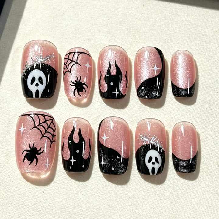 Halloween Theme Press-On Nail Set Stornfield