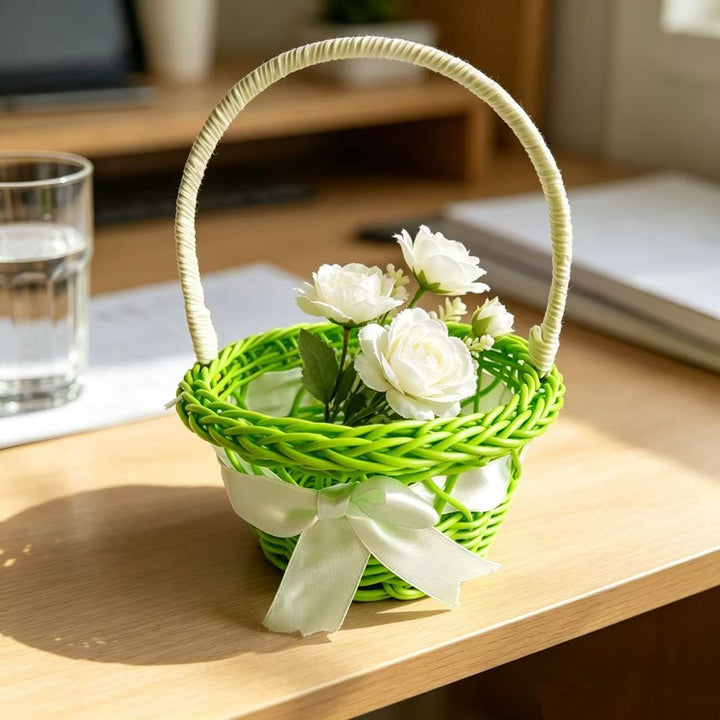 Decorative Handwoven Gift Basket Stornfield