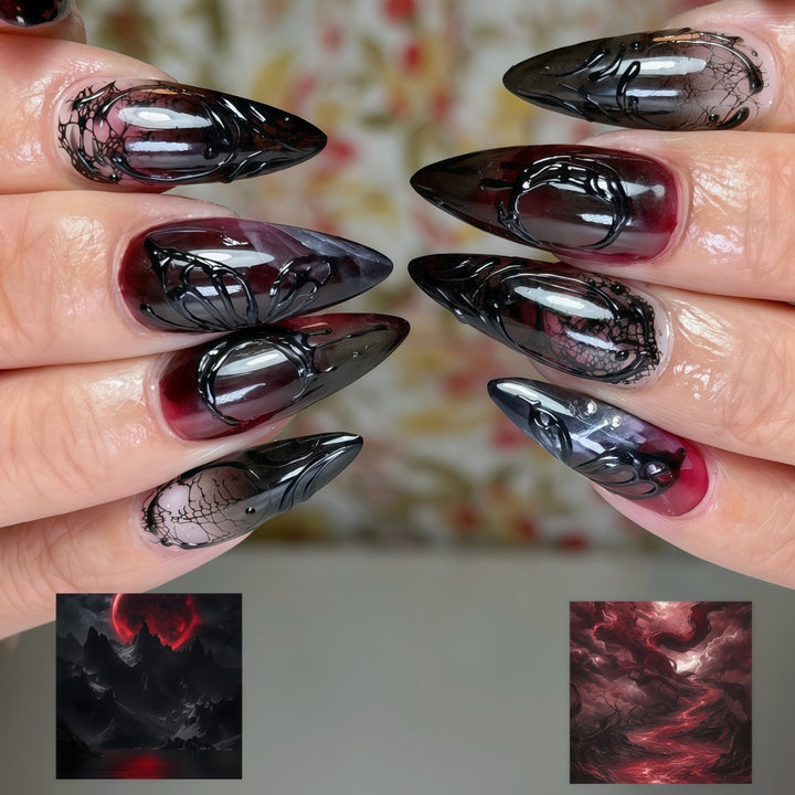 Artful Halloween Art Nails Stornfield