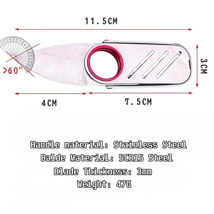 Steel Sharp Mini Multifunctional Knife | Stornfield