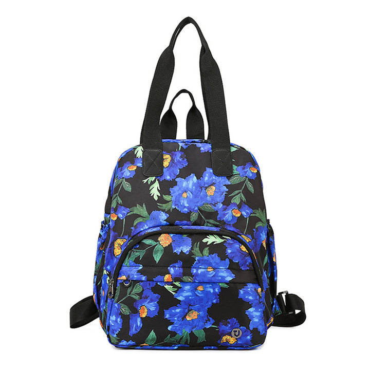 Floral Print Multi-Functional Backpack Stornfield