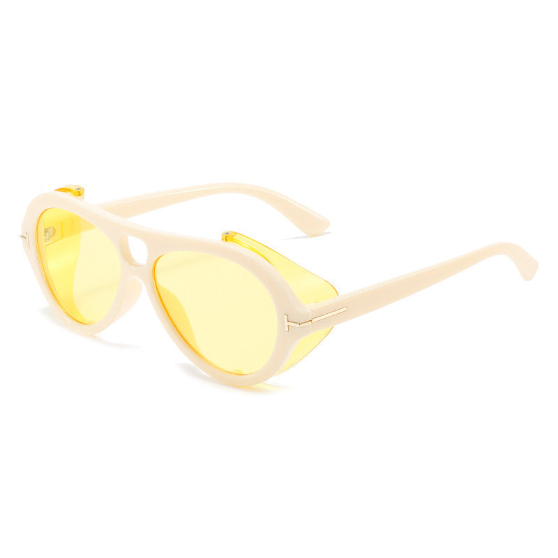 Retro-Inspired Shield Sunglasses Stornfield