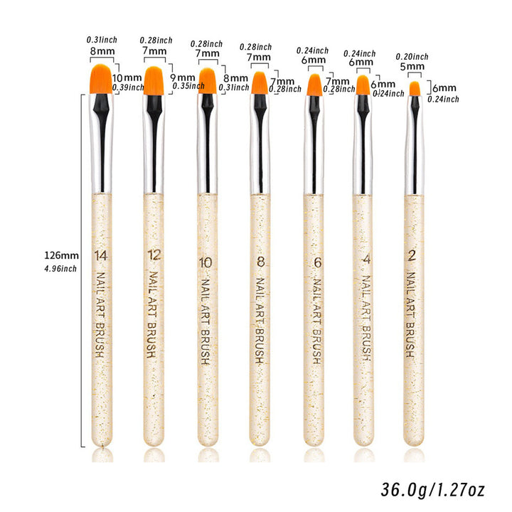Precision Nail Art Detailing Brush Set Stornfield 1787228377