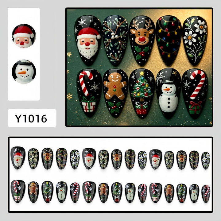 Artificial Nails in Modern Tribal Design Stornfield