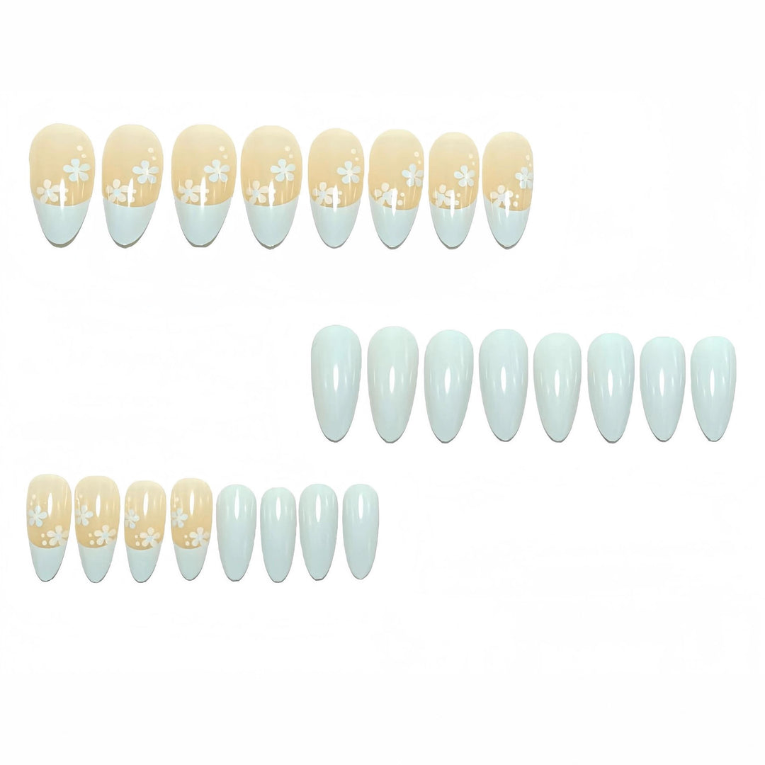 Artificial nails in elegant floral design Stornfield