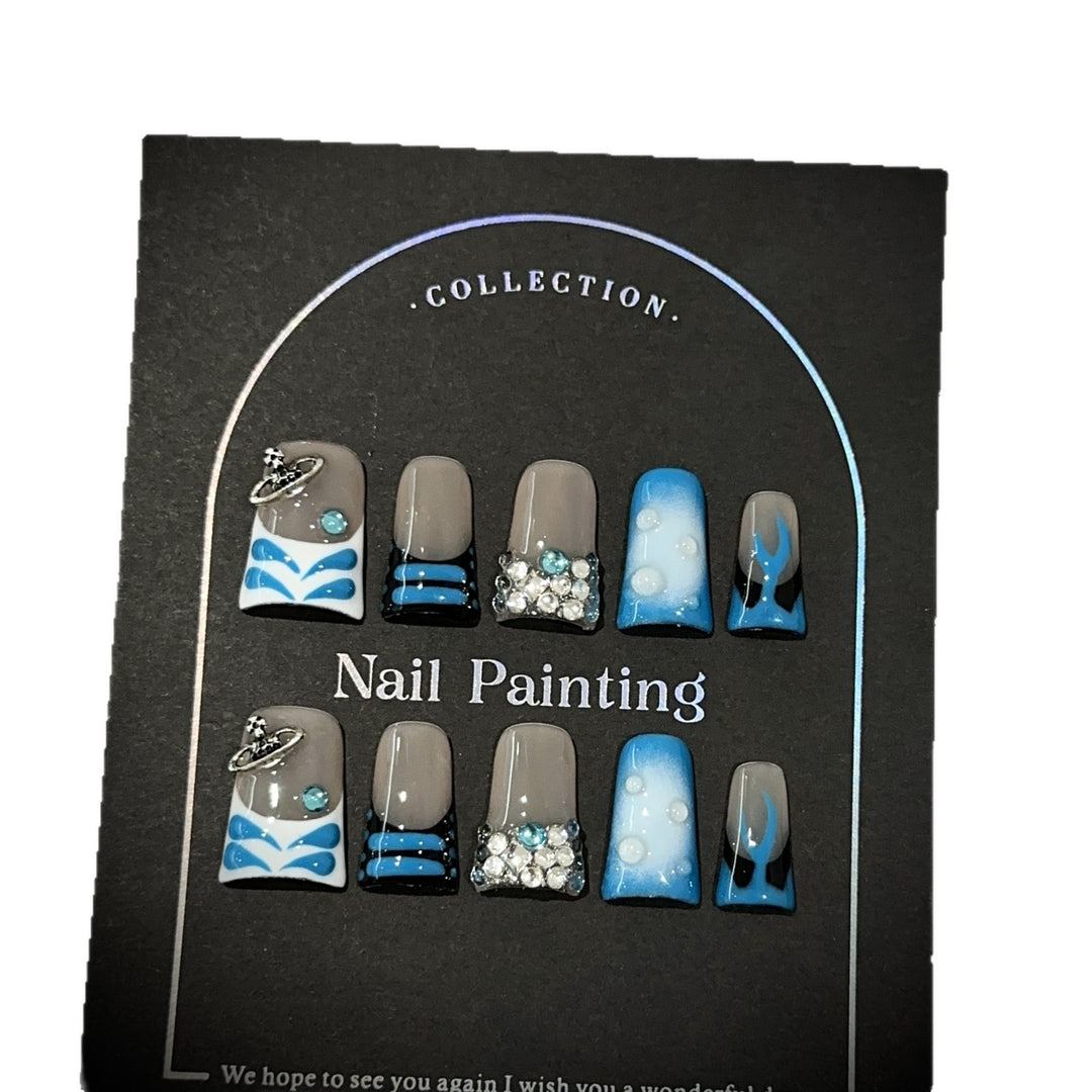 Creative 3D Press-On Nail Art Collection
