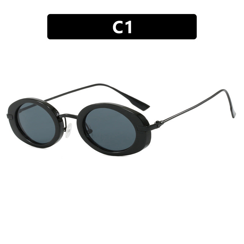 Ladies fashionable sunglasses in elegant oval design Stornfield