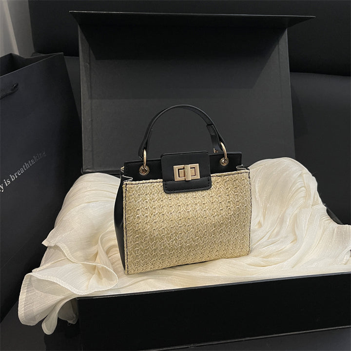 Textured Handheld Tote