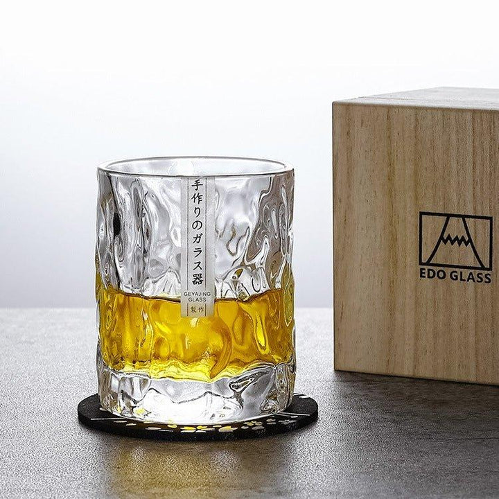 Japanese Edo Kiriko Glacier Whisky Glasses | Stornfield