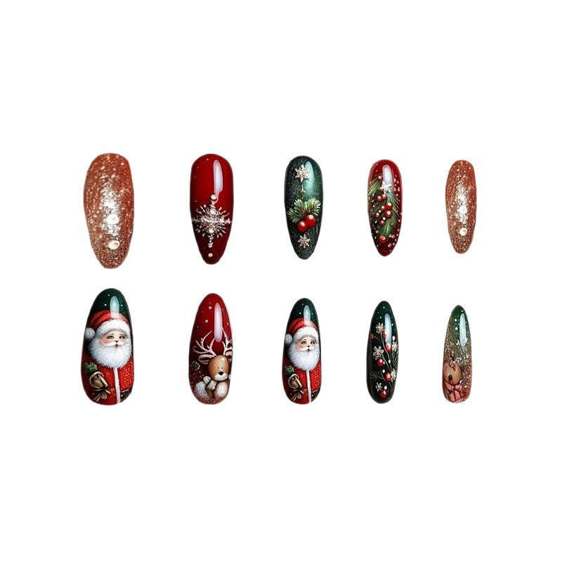Holiday Themed Decorative Nail Art Stornfield