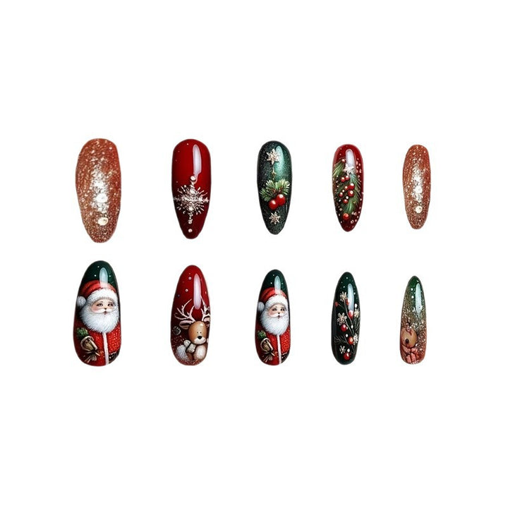 Holiday Themed Decorative Nail Art Stornfield