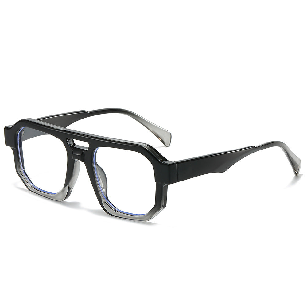 Fashion-Forward Geometric Oversized Sunglasses Stornfield