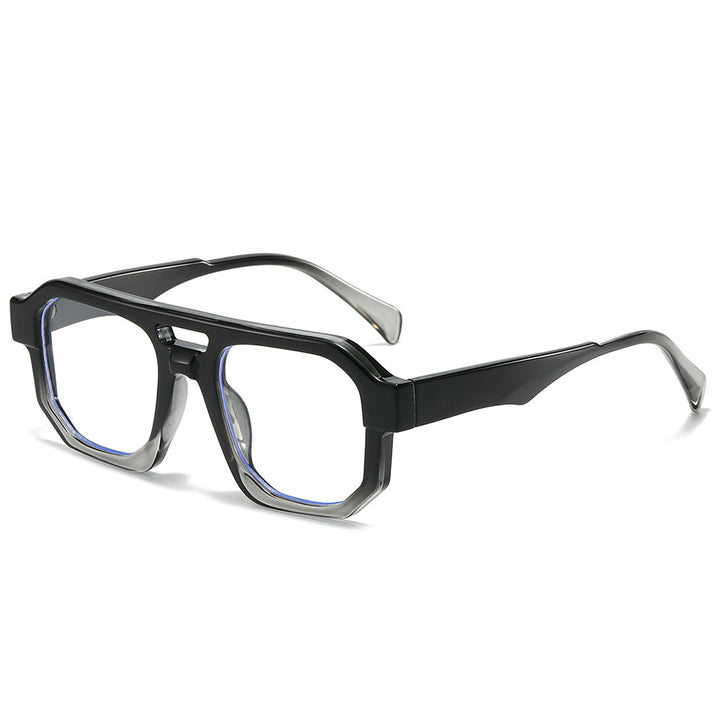 Fashion-Forward Geometric Oversized Sunglasses Stornfield
