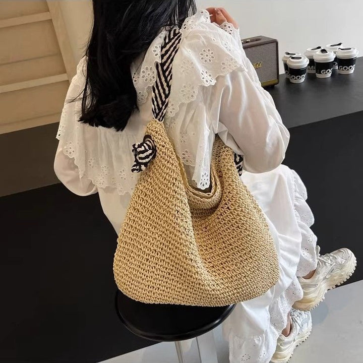 Large Handwoven Basket Shopper Stornfield