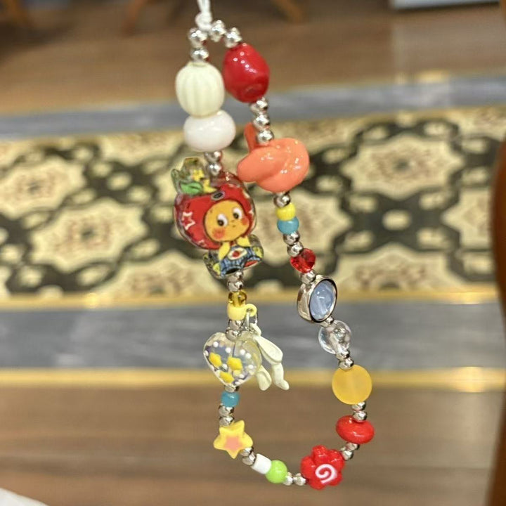 Fun-Themed Beaded Charm Eyewear Lanyard Stornfield
