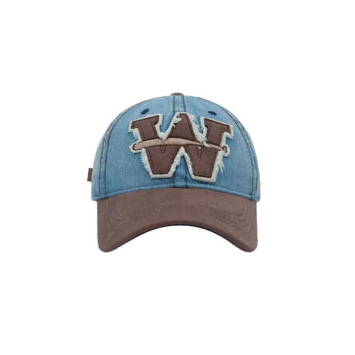 Men's Distressed Denim Baseball Cap Stornfield