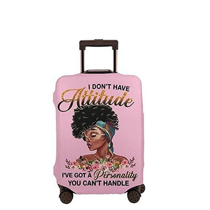 Women's hard-shell suitcase with unique skull and rose design Stornfield