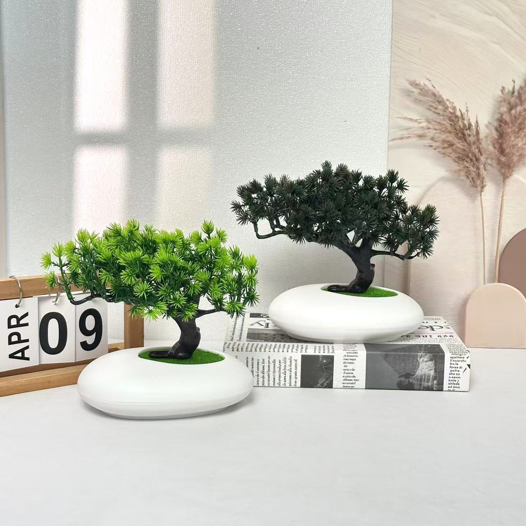 Lifelike Bonsai Tree Ornament