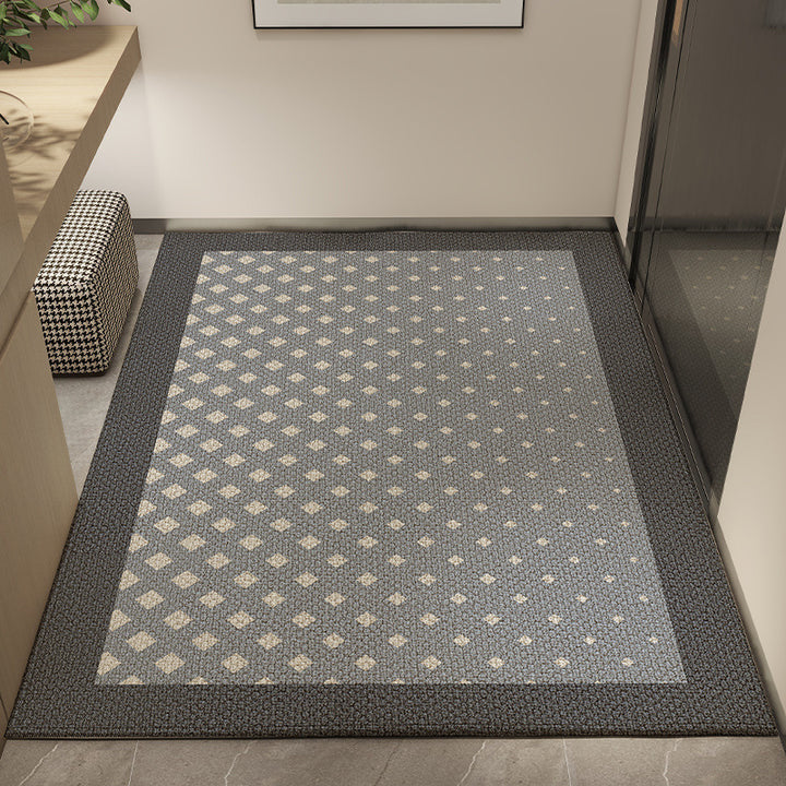Woven Natural Fiber Welcome Mat