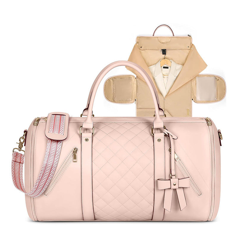 Exclusive travel bag with integrated suit storage Stornfield