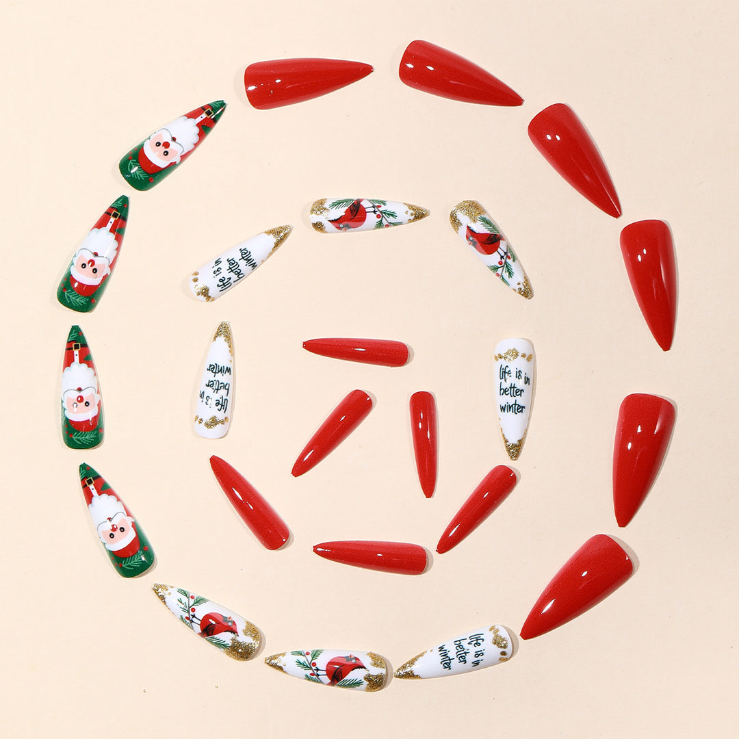 Festive 3D Nail Art Set Stornfield