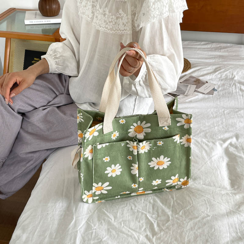 WoFloral Print Utility Tote Bag Stornfield
