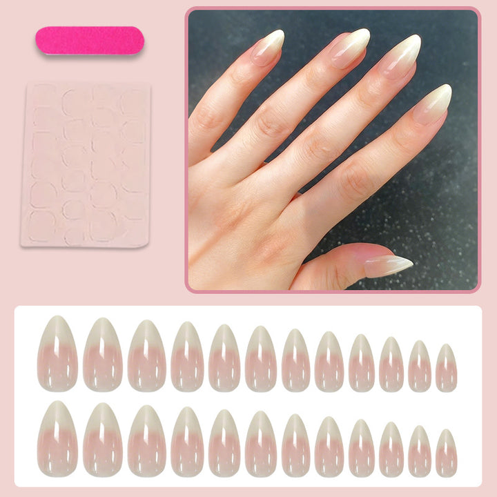Acrylic nails with elegant ombre design Stornfield