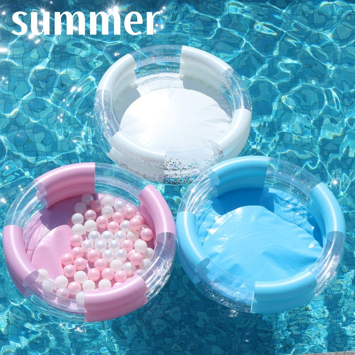 Mermaid-Themed Inflatable Pool Ring Stornfield