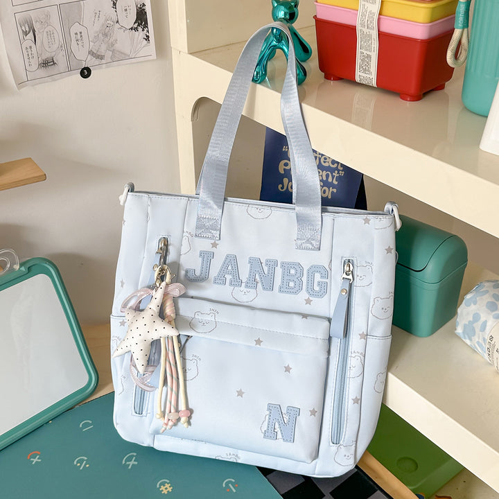 Casual Character-Embellished Backpack Stornfield