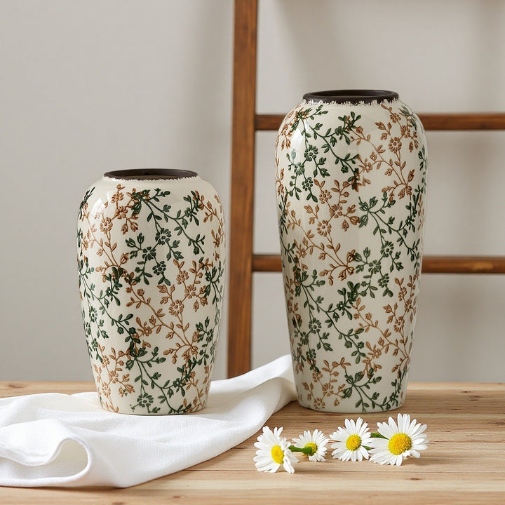Floral ceramic vase Stornfield