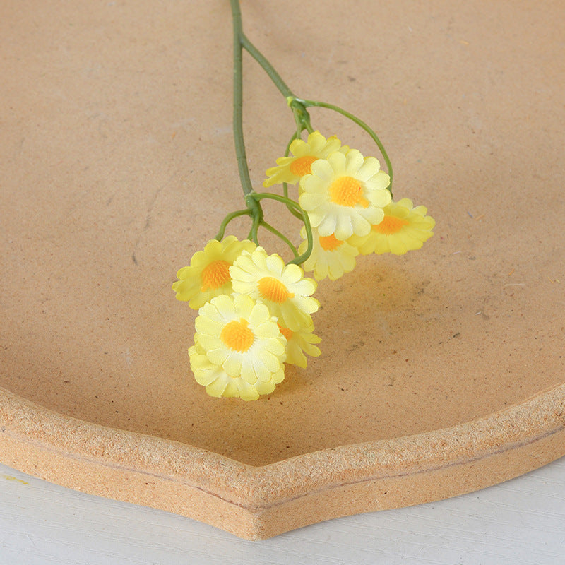 Artificial Fabric Flower Stem Decoration