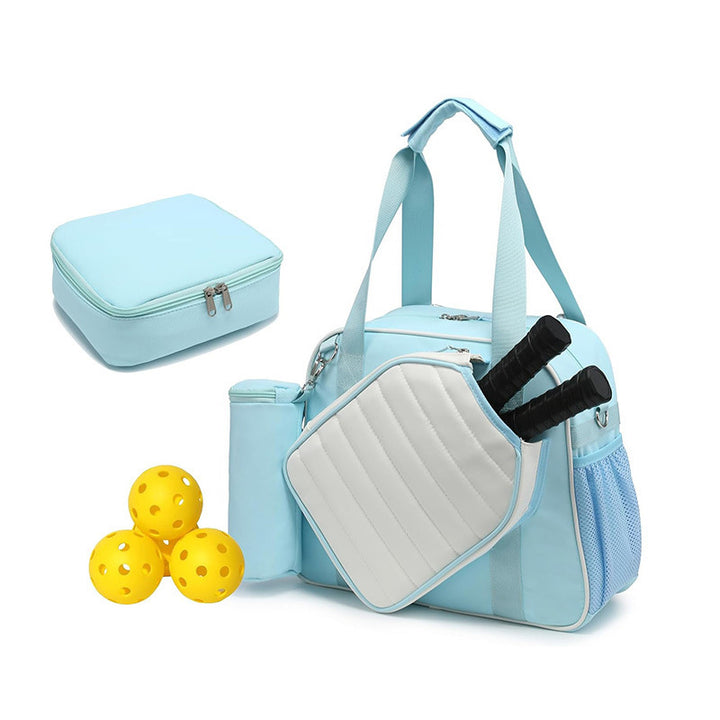 Multifunctional pickleball sports bag with insulated compartment and accessories Stornfield