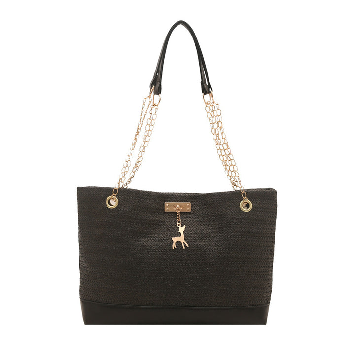 Stylish Woven Beach Tote Bag