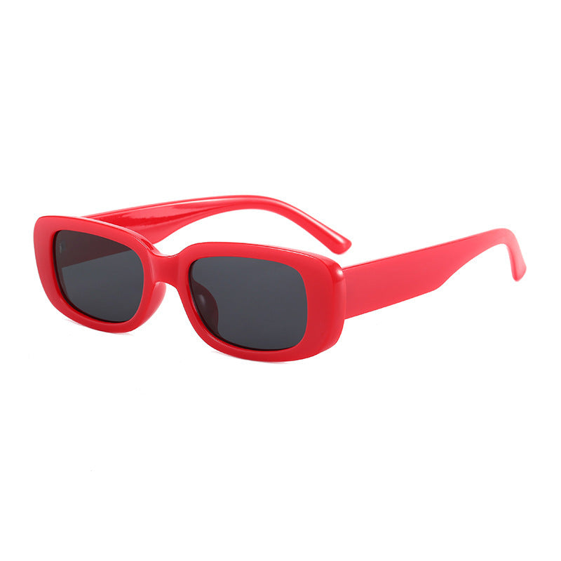 Women's stylish retro sunglasses with rectangular frame Stornfield