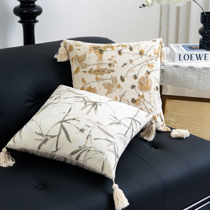 Luxurious sofa and bed decoration