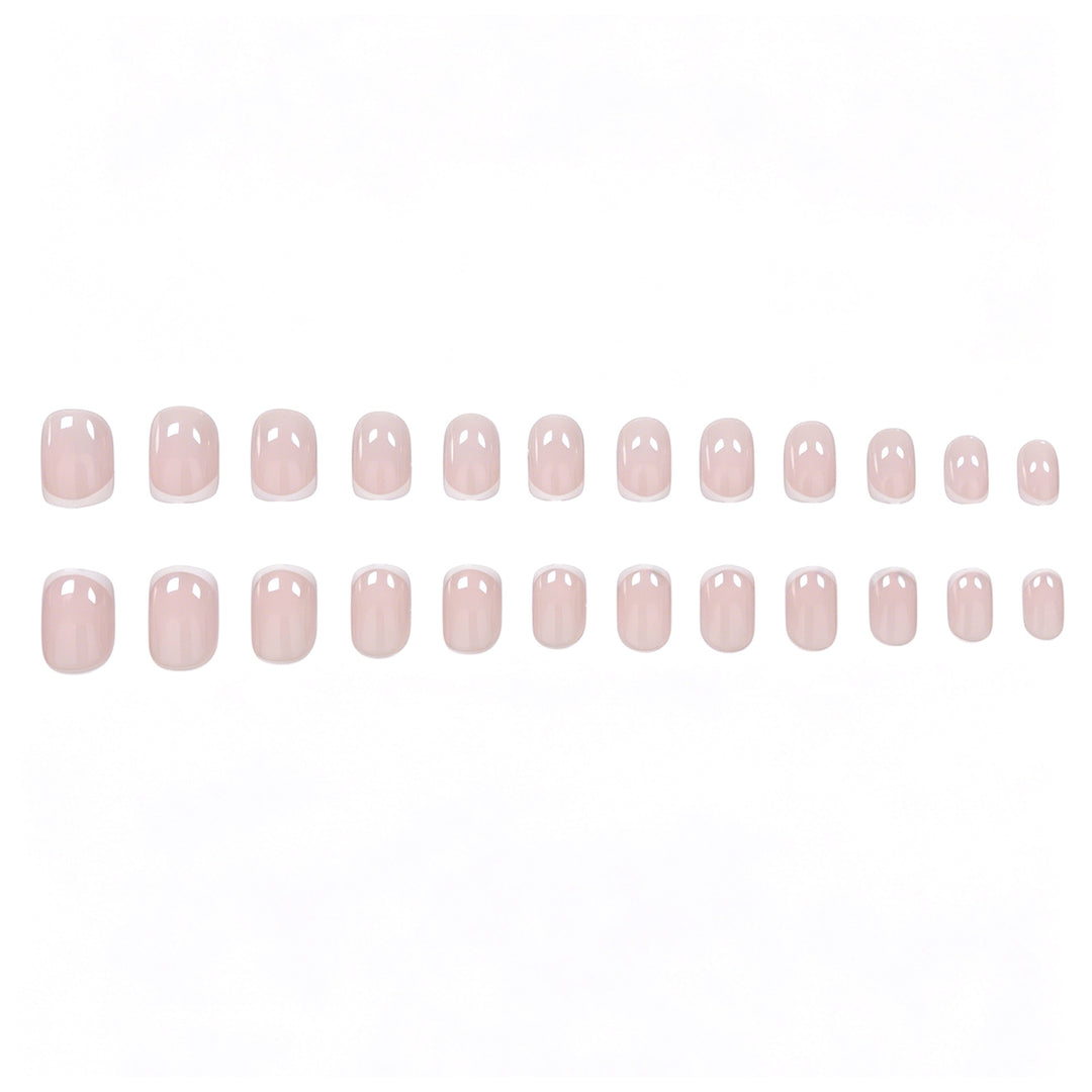 Classic French Tip Nail Art Stornfield